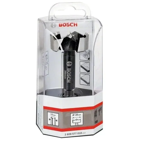 Свредло за панти и глухи отвори в дърво на Bosch 38.0 mm