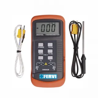 Термометър Fervi за готвене дигитален със сонда от -50 до +1200 °C, T063