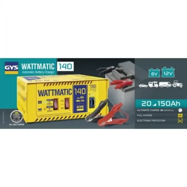 Автоматично зарядно за акумулатор GYS Wattmatic140/ 6V-12V
