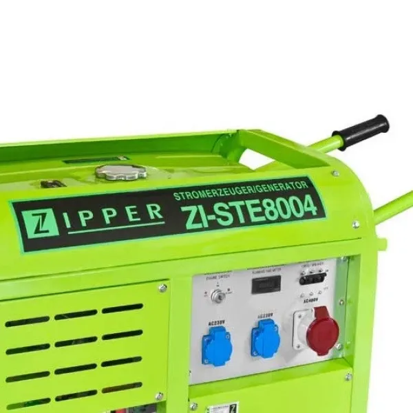 Бензинов трифазен генератор ZIPPER ZI-STE8004 / 8 kW