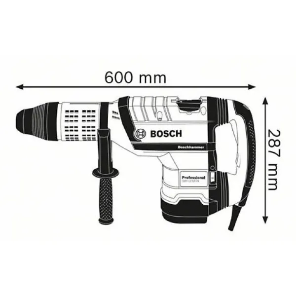 Комбиниран перфоратор Bosch GBH 12-52 DV Professional