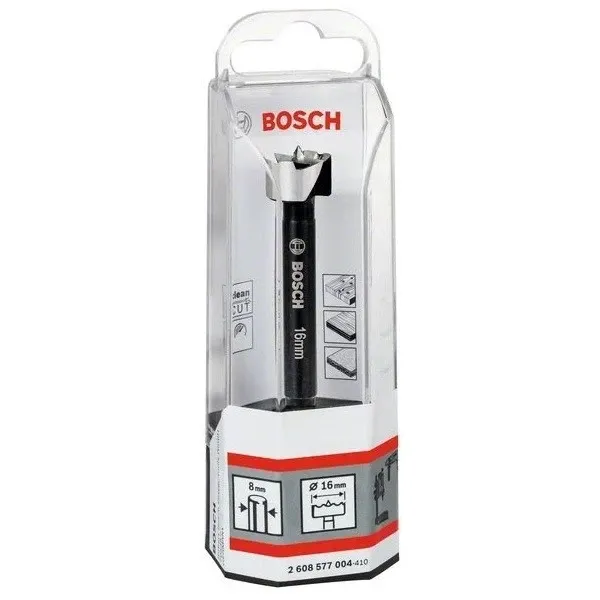 Свредло за панти и глухи отвори в дърво на Bosch 16.0 mm