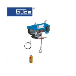 Електрическа лебедка GÜDE 01709 / 500/1000кг.