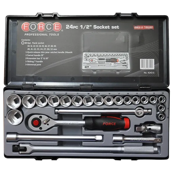 Гедоре Force Tools 4243-5/ 24 части