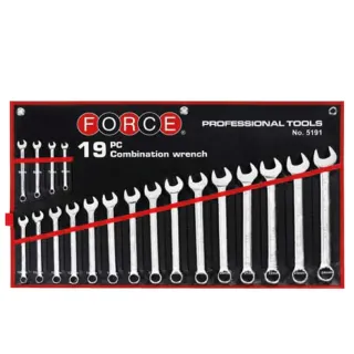 Комплект ключове звездогаечни Force Tools 5191/ 19 бр.