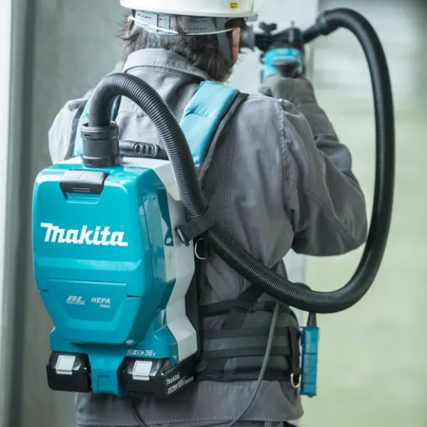 Акумулаторна прахосмукачка-раница Makita DVC261Z/ 36 V