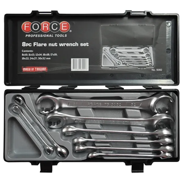 Комплект ключове рязана звезда Force Tools 5082/ 8 бр.