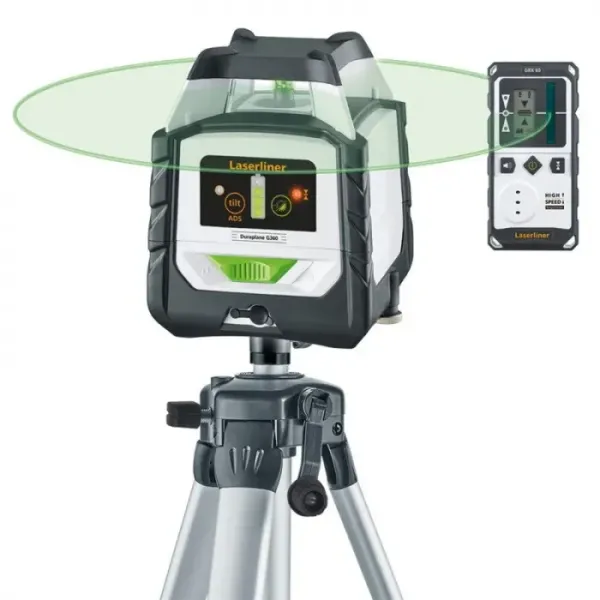 Зелен линеен лазер DuraPlane G360 set 175 см