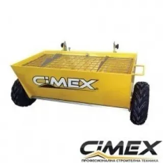 Количка за посипка на бетон CIMEX CWB100
