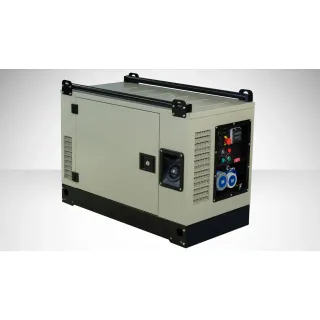 Бензинов монофазен генератор FOGO FV11001CRA 10.4kW със звукоизолиран корпус, AVR, ел. старт и ATS