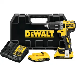 Винтоверт DeWALT акумулаторен безчетков 18 V, 2 Ah, 70 Nm, 1.5-13 мм, CD791D2