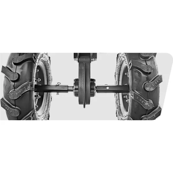 Мотофреза WEIMA WM 900M-3 + браздир