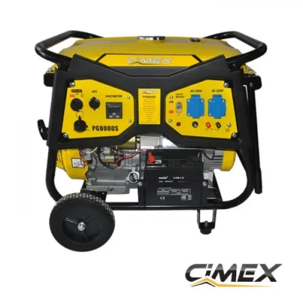 Генератор за ток 6.5 kW CIMEX PG8000S с ATS букса