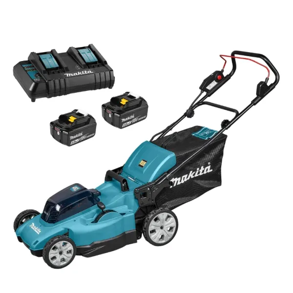 Акумулаторна косачка Makita DLM480CT2/ 18V+18V/ 2x5Ah