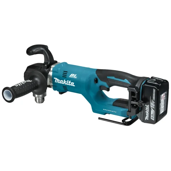 Акумулаторна ъглова бормашина Makita DDA450RTE/18 V/ 2х5Ah