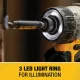 Винтоверт DeWALT акумулаторен 12 V, 2 Ah, 8 Nm, DCF601D2