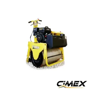 Едноосен ръчноводим валяк с вибрация и реверс CIMEX VR260/ 1.5 km/h