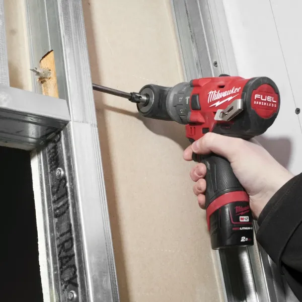 Акумулаторен ударен винтоверт с приставки Milwaukee M12FPDX-0 / 12V