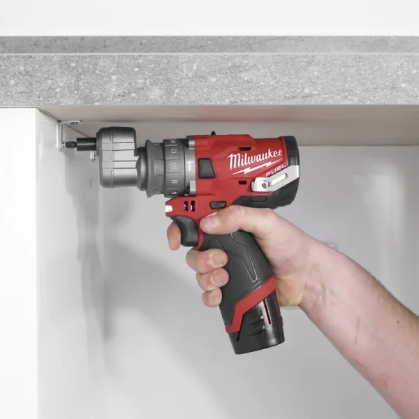 Акумулаторен ударен винтоверт с приставки Milwaukee M12FPDX-0 / 12V