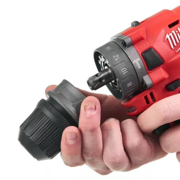Акумулаторен ударен винтоверт с приставки Milwaukee M12FPDX-0 / 12V