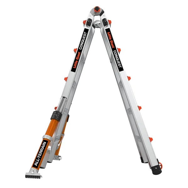 Алуминиева стълба Little Giant Conquest All-Terrain 4x5 M22/ 335-579 см