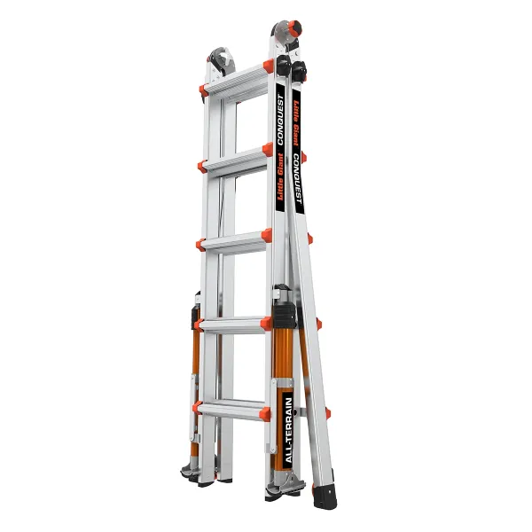 Алуминиева стълба Little Giant Conquest All-Terrain 4x5 M22/ 335-579 см