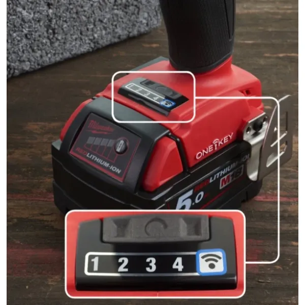 Акумулаторен ударен винтоверт Milwaukee M18ONEPD2-0X/ 18V