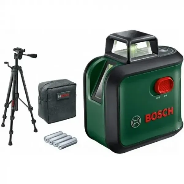 Нивелир лазерен Bosch AdvancedLevel 360 с аксесоари, 24 м