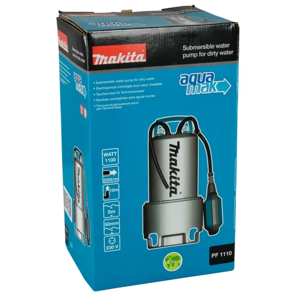 Потопяема дренажна помпа Makita PF1110 / 1.1 kW