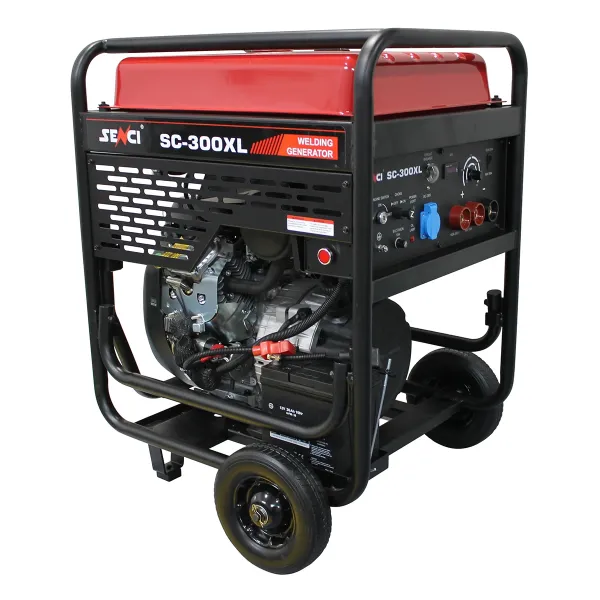 Бензинов генератор за ток и заваряване SENCI SC-300XL/ 3.5kW
