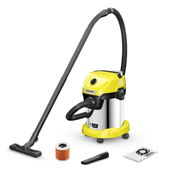 Акумулаторна прахосмукачка за мокро и сухо почистване KARCHER WD 3-18 S/ 18V