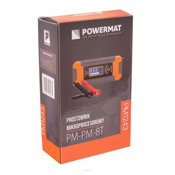 Микропроцесорно зарядно устройство Powermat PM-PM-8T/ 12/24V