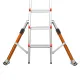 Алуминиева стълба Little Giant Conquest All-Terrain 4x5 M22/ 335-579 см