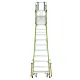 Стълба с предпазен кош Little Giant Safety Cage 1x10