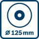 Ъглошлайф Bosch GWX 17-125 S/ 1700W
