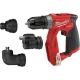 Акумулаторен винтоверт Milwaukee M12FDDXKIT-0X/ 12V