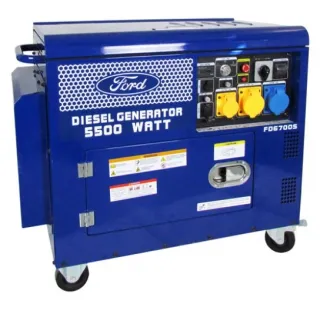Дизелов генератор Ford-Tools FD6700S, 5 kW