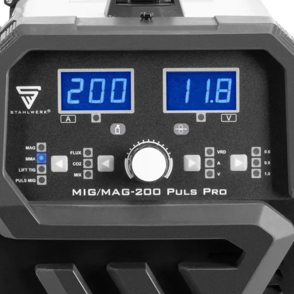 Комбиниран заваръчен апарат STAHLWERK MIG/MAG 200 Puls Pro IGBT/ 200A