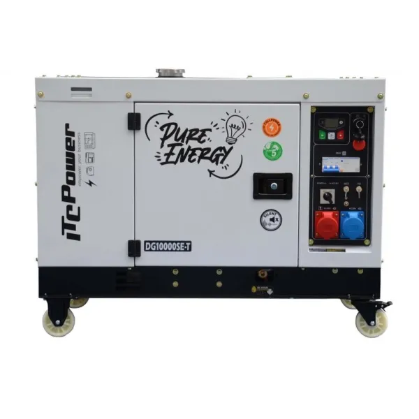 Дизелов генератор за ток обезшумен ITC Power DG 10000SE/Т/ 7.6 kW/ 10.6 kVА