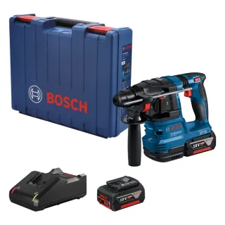 Акумулаторен перфоратор Bosch GBH 185 - LI/ 18V/ 2x4Ah