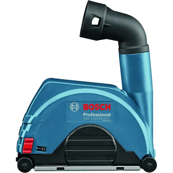 Комплект ъглошлайф и прахоуловител BOSCH GWS 14-125 + GDE 115/125 FC-T