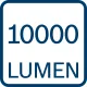 Акумулаторна лампа Bosch GLI 18V-10000 C/ 18V
