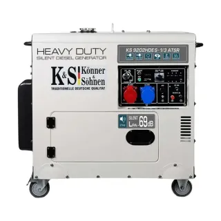 Дизелов генератор KOENNER-SOEHNEN KS 9202HDES-1/3 ATSR/ 6.5-7.5kW
