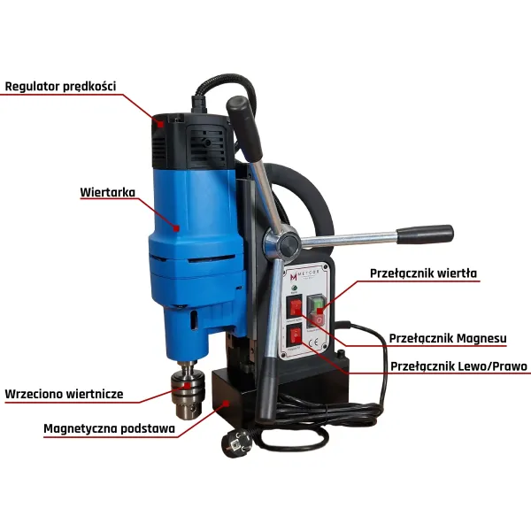 Магнитна бормашина METCOR SP5113U/ 1500W