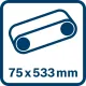 Лентов шлайф Bosch GBS 750/ 850W
