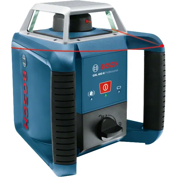 Ротационен лазер Bosch GRL 400 H + LR 1 в L-BOXX/ 400 м