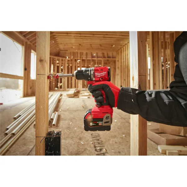 Акумулаторна ударна бормашина Milwaukee M18 BLPDRC-502C/ 18V/ 2x5Ah