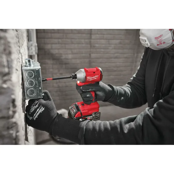 Акумулаторен ударен винтоверт MIlwaukee M18 BLIDR-502X/ 18V/ 2x5Ah