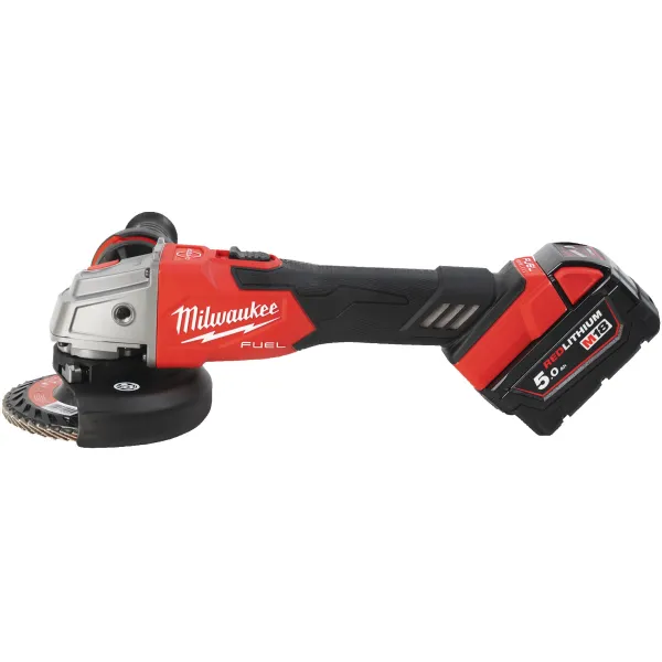 Акумулаторен ъглошлайф Milwaukee M18 FSAG125XB-502X/ 18V/ 2x5Ah