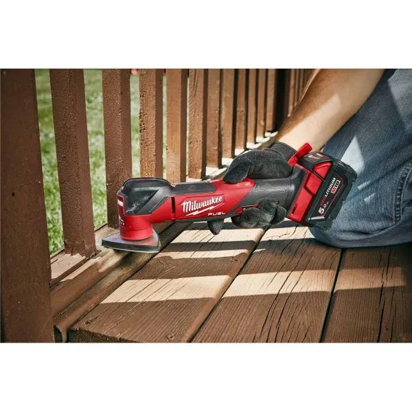 Акумулаторен мултифункционален инструмент MIlwaukee M18 FMT-502X/ 18V/ 2x5Ah